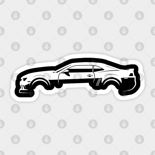 Camaro Z28 Sticker by fourdsign